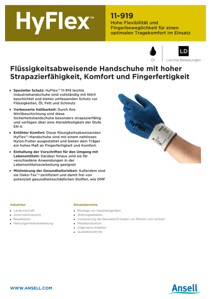 Datenblatt Zertifikat