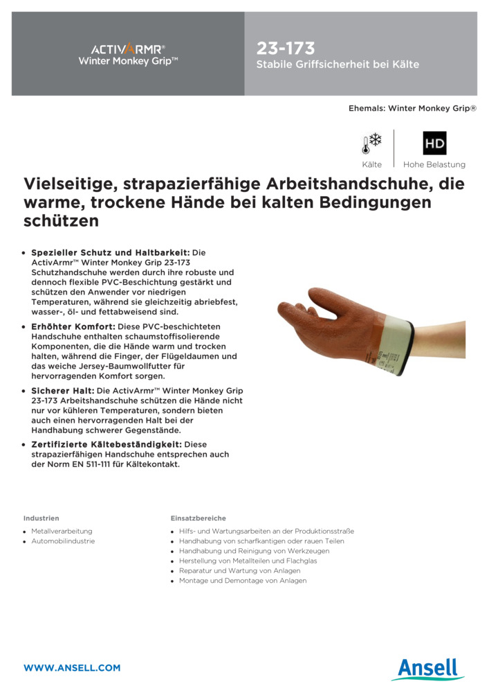 Datenblatt Zertifikat