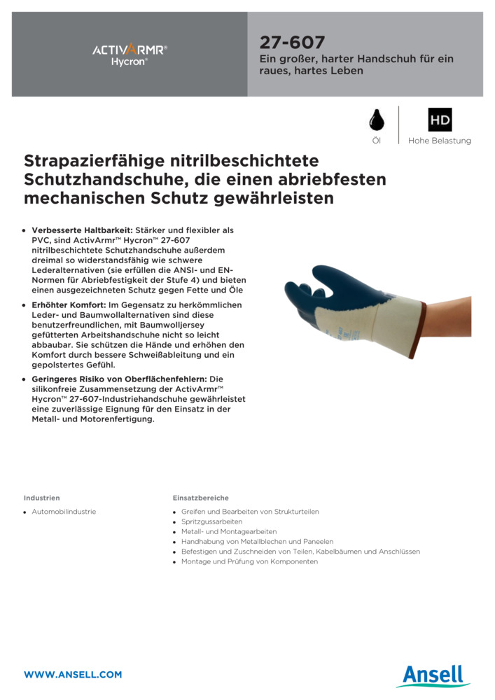 Datenblatt Zertifikat