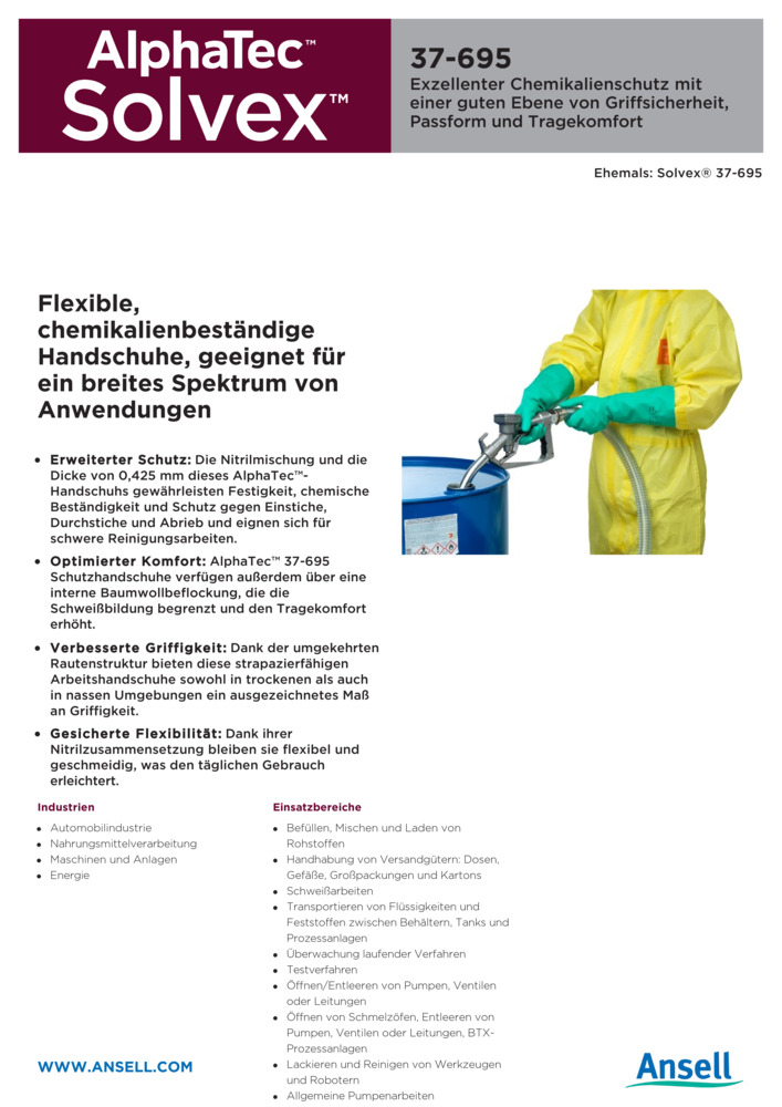 Datenblatt Zertifikat