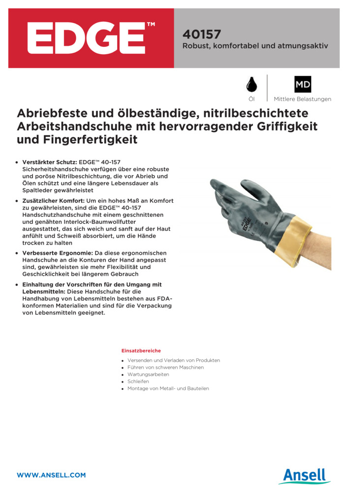 Datenblatt Zertifikat