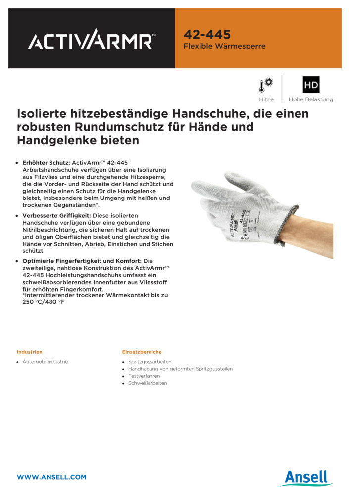 Datenblatt Zertifikat