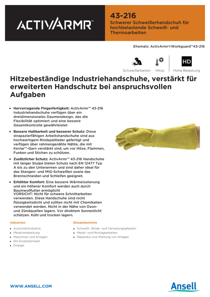 Datenblatt Zertifikat