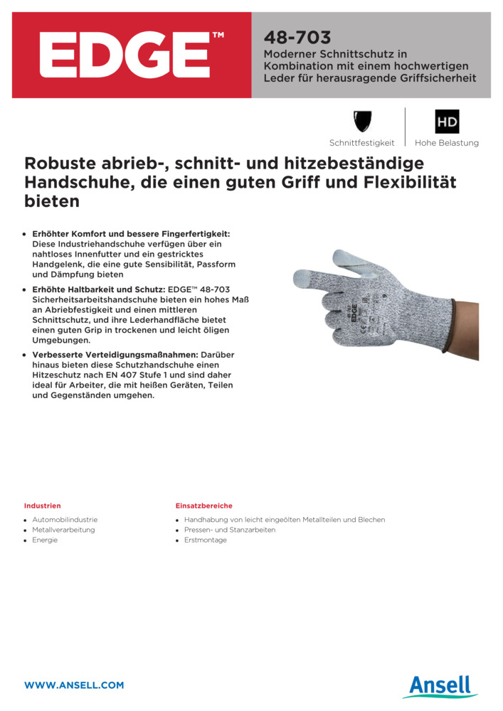 Datenblatt Zertifikat