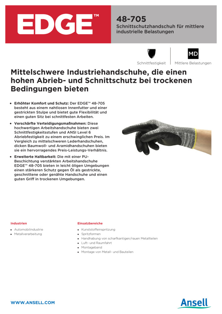 Datenblatt Zertifikat