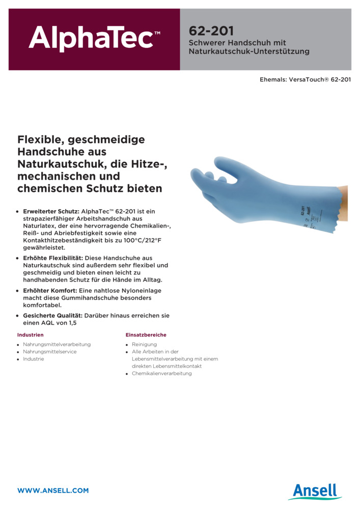 Datenblatt Zertifikat