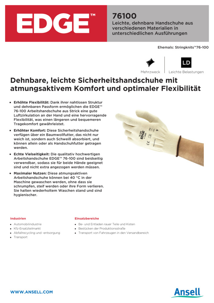 Datenblatt Zertifikat