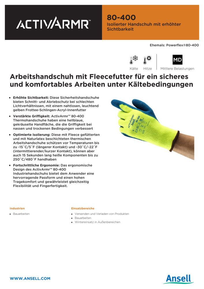 Datenblatt Zertifikat