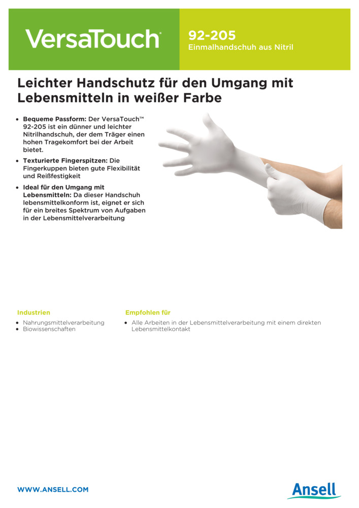 Datenblatt Zertifikat