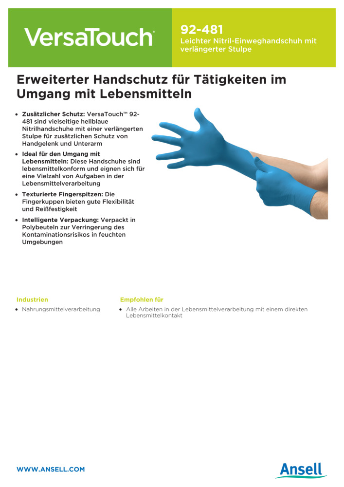 Datenblatt Zertifikat