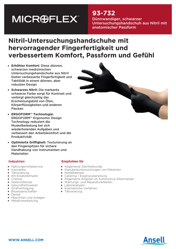 Datenblatt Zertifikat