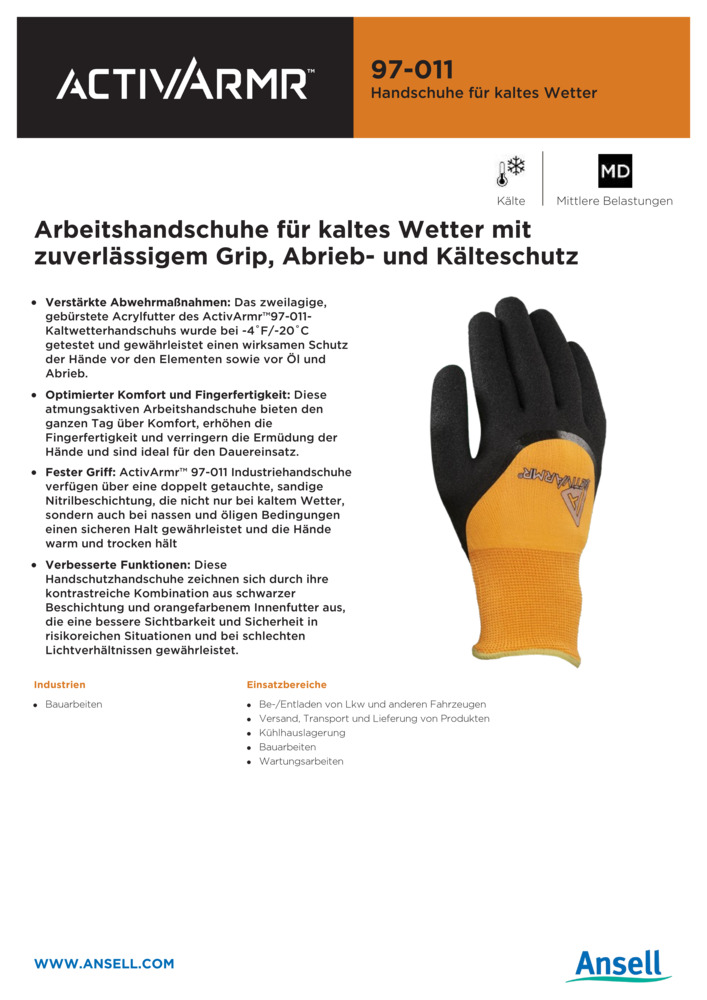 Datenblatt Zertifikat