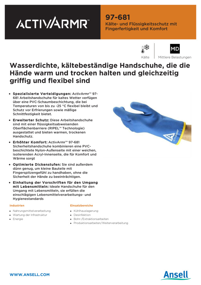 Datenblatt Zertifikat
