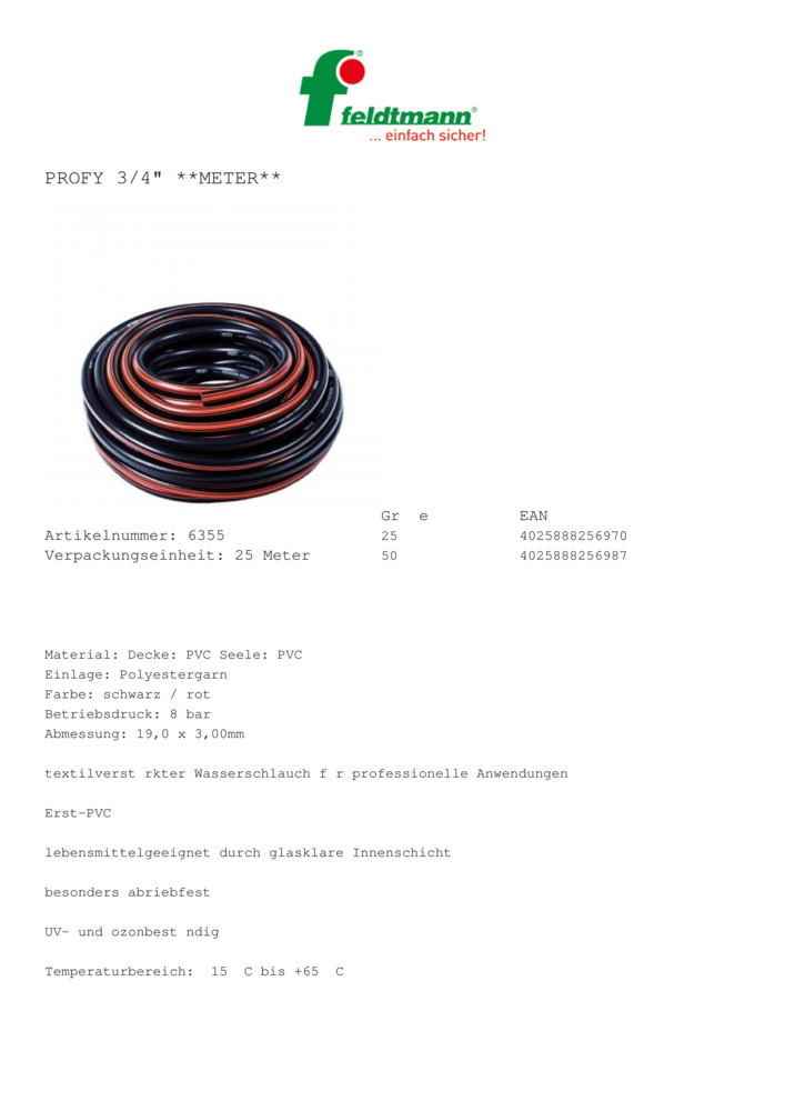 Datenblatt Zertifikat