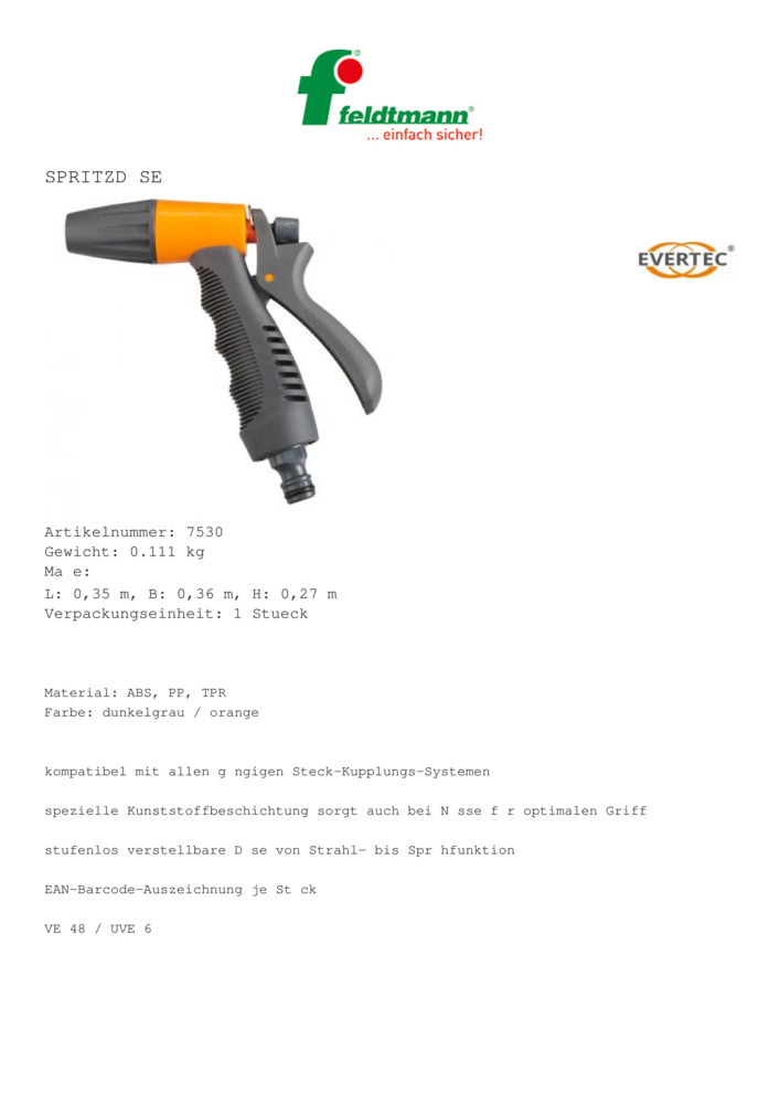 Datenblatt Zertifikat