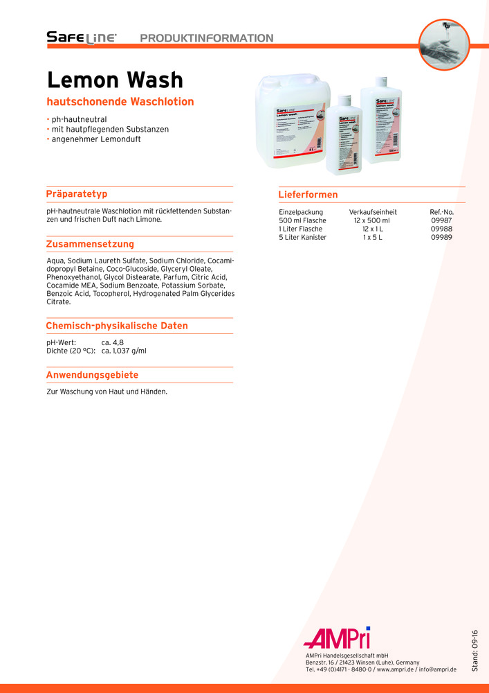 Datenblatt Zertifikat