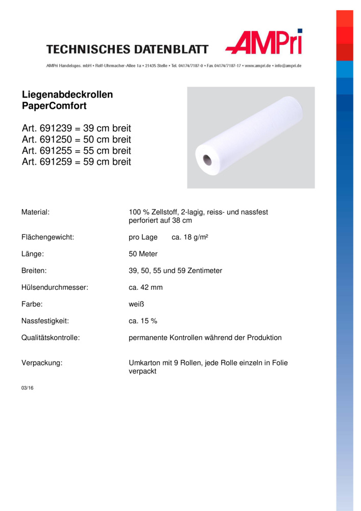 Datenblatt Zertifikat