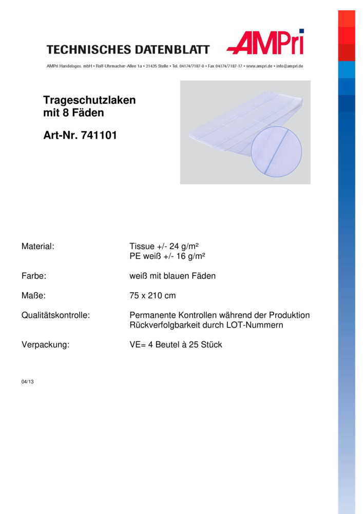 Datenblatt Zertifikat