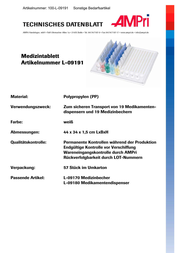 Datenblatt Zertifikat