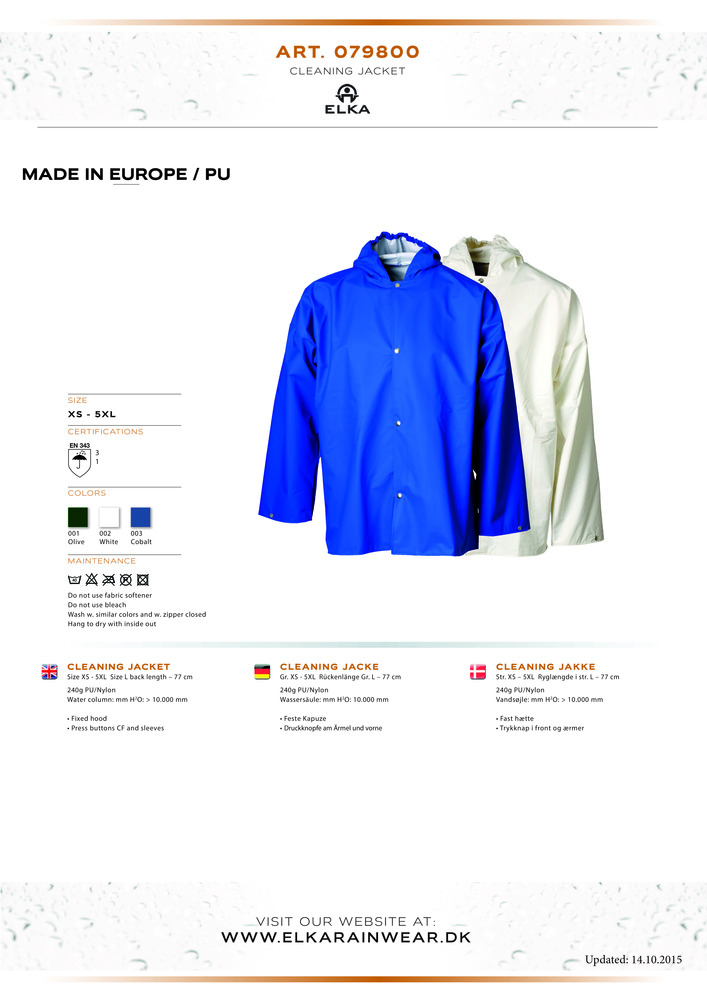 Datenblatt Zertifikat