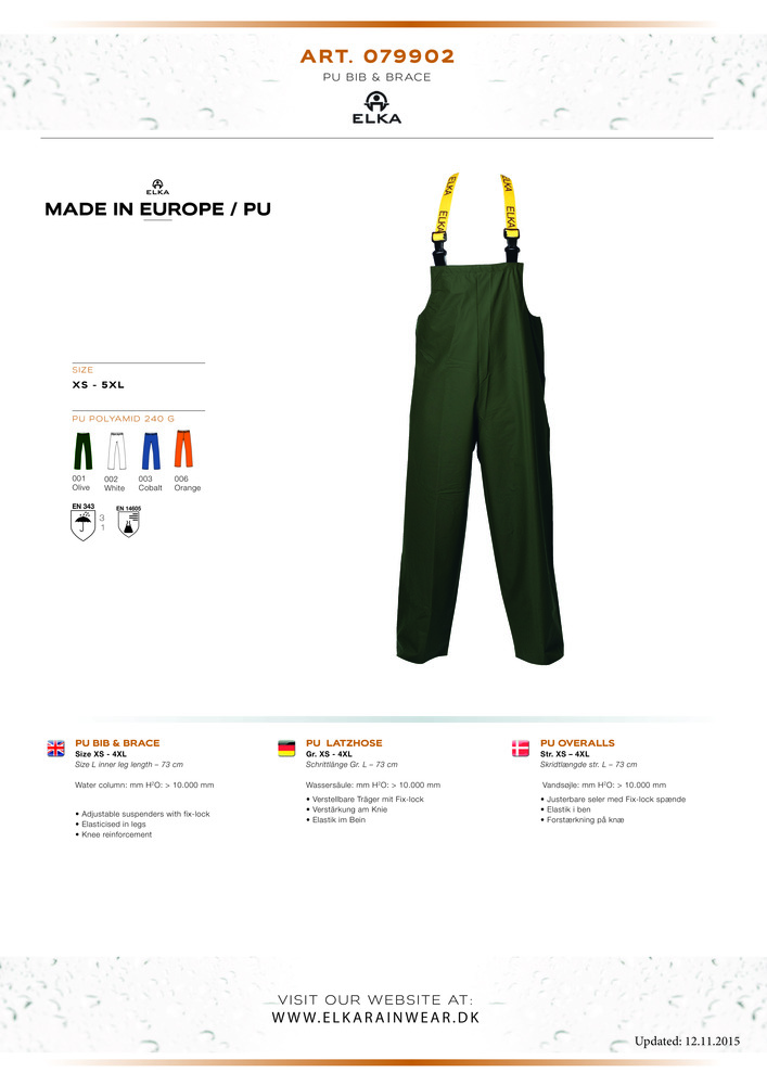 Datenblatt Zertifikat