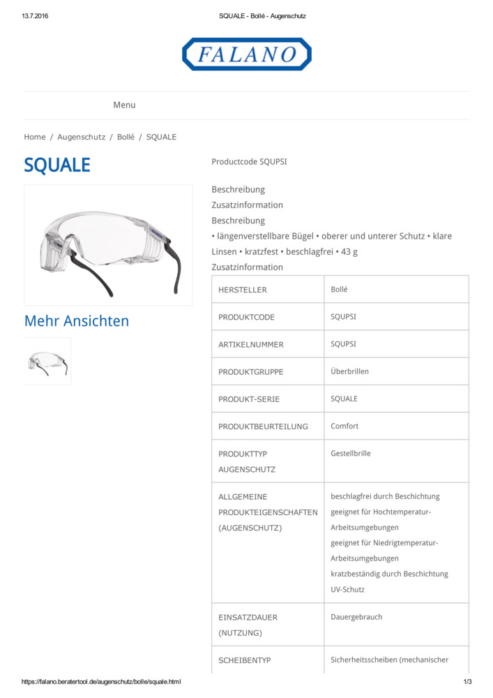 Datenblatt Zertifikat