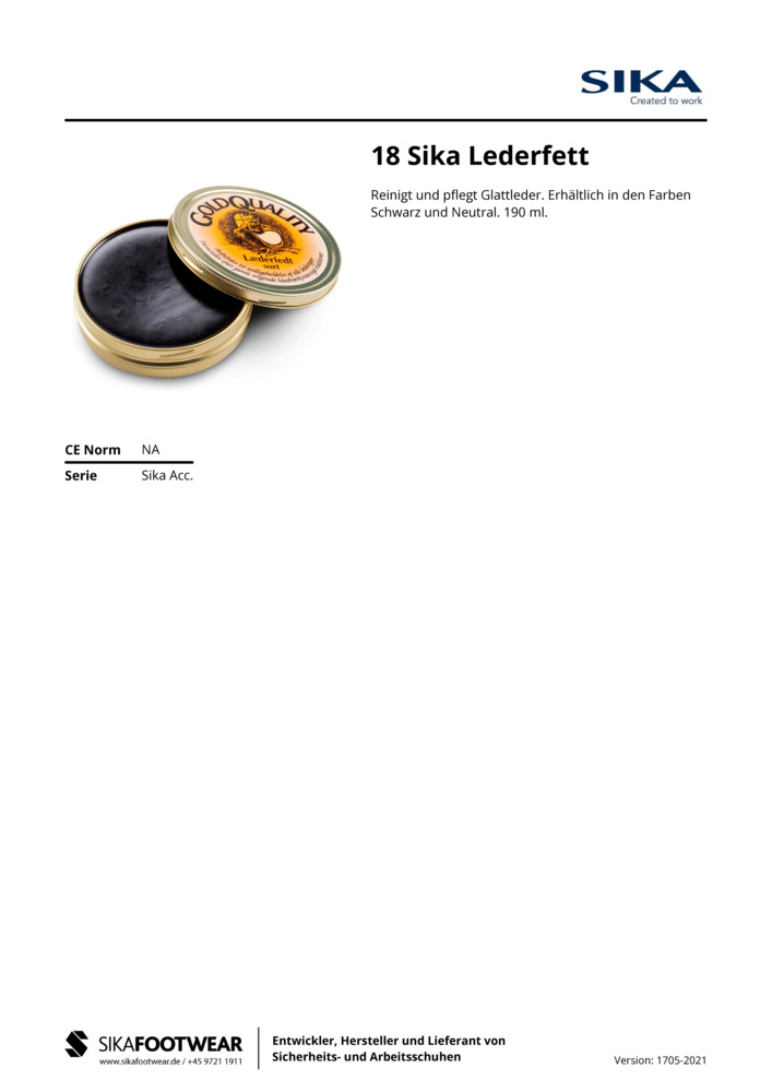 Datenblatt Zertifikat