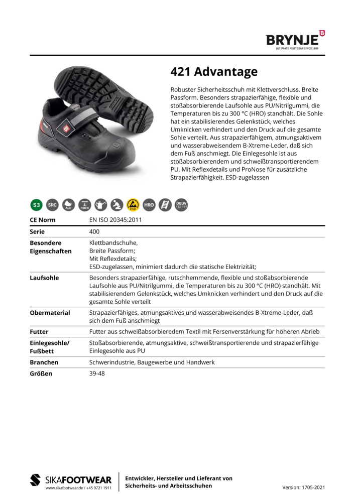 Datenblatt Zertifikat