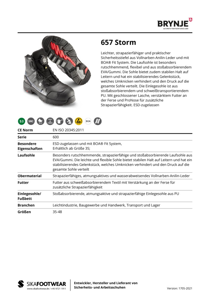 Datenblatt Zertifikat