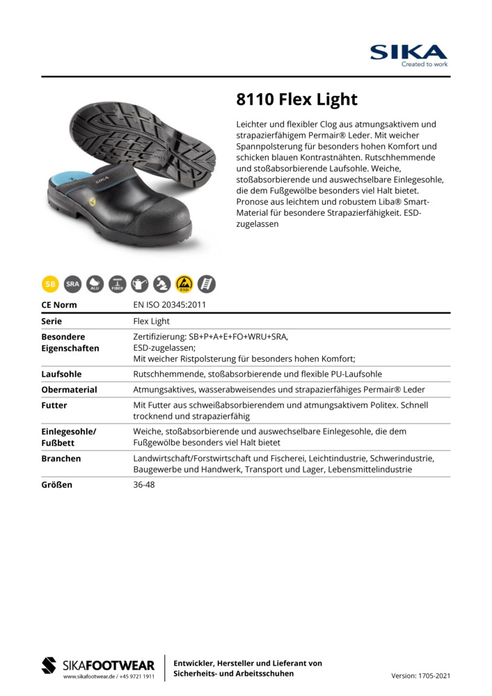 Datenblatt Zertifikat