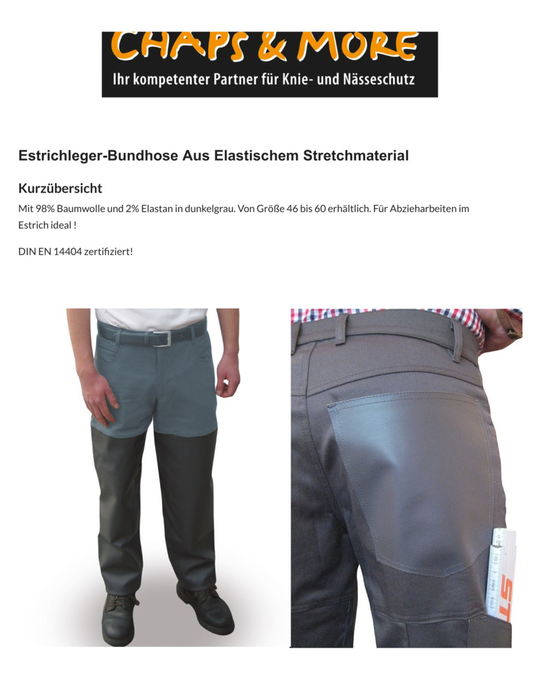 Datenblatt Zertifikat