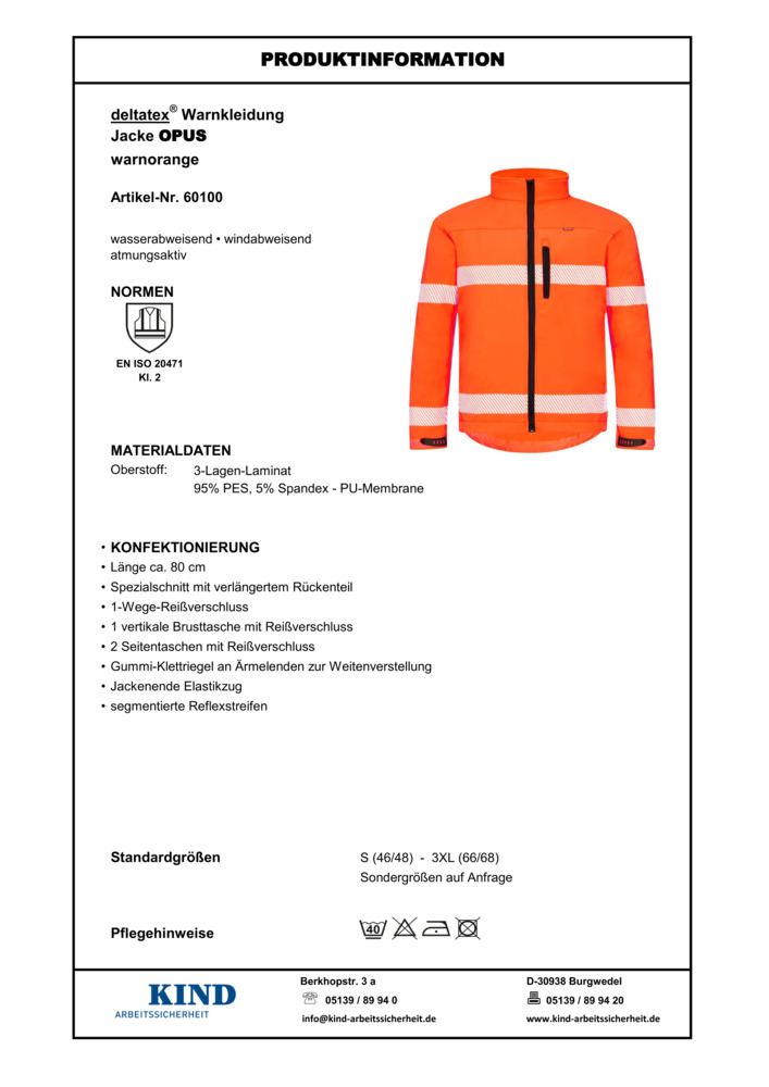 Datenblatt Zertifikat