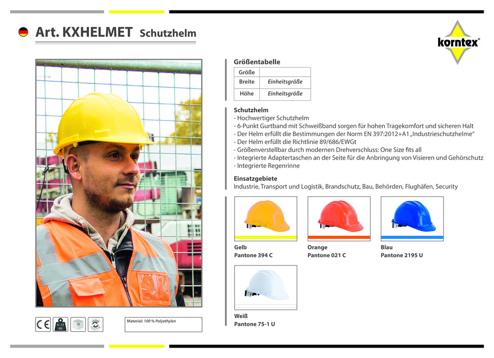 Datenblatt Zertifikat