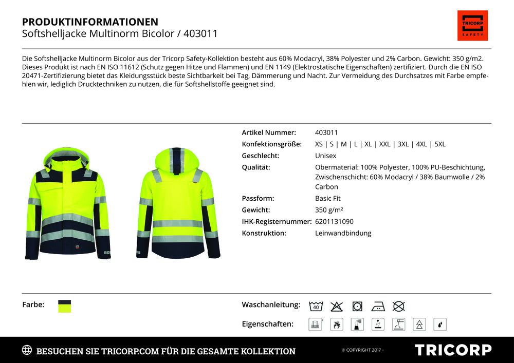 Datenblatt Zertifikat