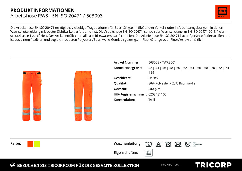 Datenblatt Zertifikat