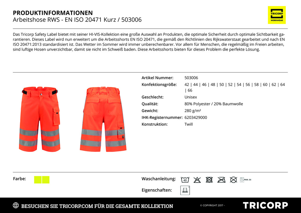 Datenblatt Zertifikat