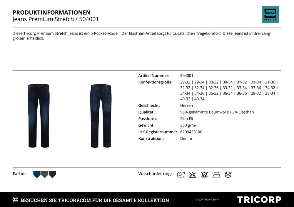 Datenblatt Zertifikat