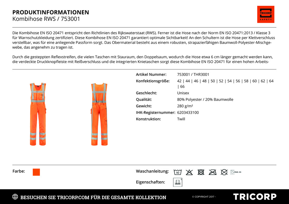 Datenblatt Zertifikat