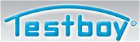Testboy<br/><strong>Mess- und Prüfgeräte</strong><br/>2020/23 Logo