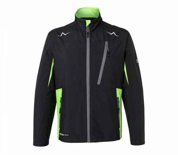 KBLER-PULSE ECO Ultraschall Jacke, 125 g/m, schwarz/neongrn