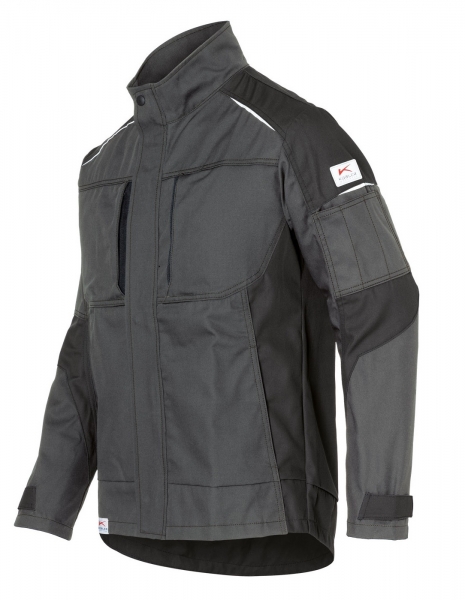 KBLER-Activiq-Cotton+, Jacke, ca. 305g/m, anthrazit/schwarz