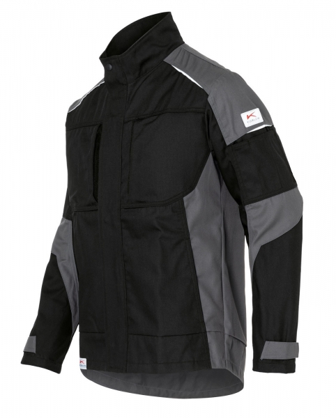 KBLER-Activiq-Cotton+, Jacke, ca. 305g/m, schwarz/anthrazit