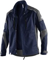 KBLER-Workwear-Activiq-Arbeits-Berufs-Bund-Jacke, ca. 270g/m, dkl.-blau/anthrazit