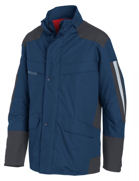 KBLER-Wetterjacke arc1, Protectiq, ca. 205g/m, dunkelblau/anthrazit