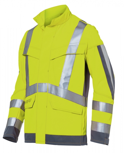 KBLER-Jacke arc1, Protectiq High Vis, ca. 260g/m, warngelb/anthrazit