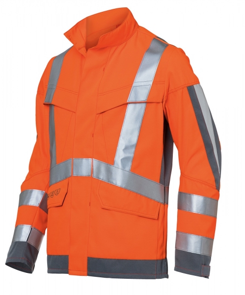 KBLER-Jacke arc1, Protectiq High Vis, ca. 260g/m, warnorange/anthrazit