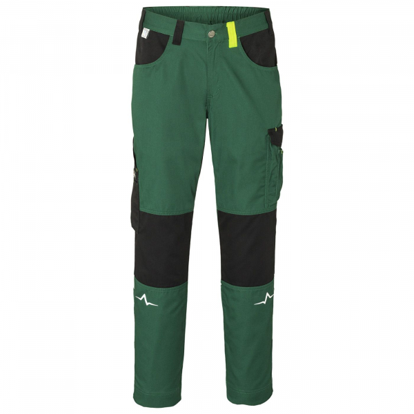 KBLER-PULSE ECO-Bundhose, ca. 240g/m, moosgrn/schwarz