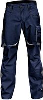 KBLER-Workwear-Arbeits-Berufs-Bund-Hose, Pulsschlag, ca. 260g/m, dunkelblau/anthrazit