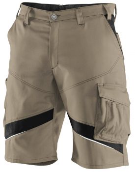 KBLER-Workwear-Activiq-Arbeits-Berufs-Shorts, ca. 270g/m, sandbraun/schwarz