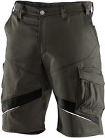 KBLER-Workwear-Activiq-Arbeits-Berufs-Shorts, ca. 270g/m, oliv/schwarz